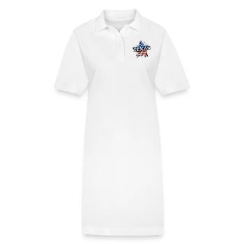 Texas - USA - United States of America - Amerika - Stanley/Stella PAIGER Organic Women’s Polo Dress - white - Front