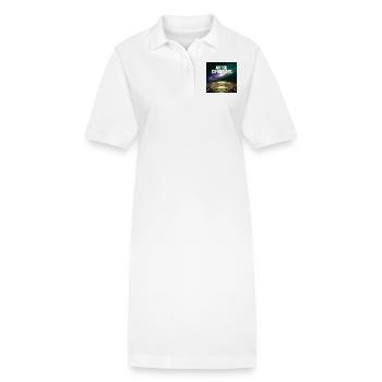 The future vinyl experience - Stanley/Stella PAIGER Organic Women’s Polo Dress - white - Front