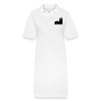 Magdeburg - Stanley/Stella Frauen Bio-Polokleid PAIGER - Weiß - Vorne