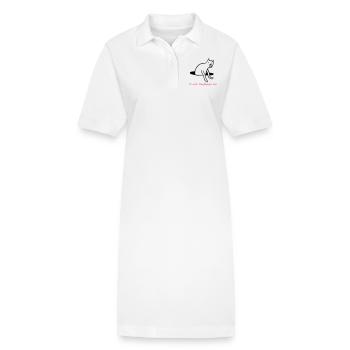 Ist noch Pampelmuse da? - Stanley/Stella Frauen Bio-Polokleid PAIGER - Weiß - Vorne