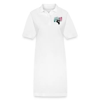 Moto-GP Racing - Stanley/Stella PAIGER Organic Women’s Polo Dress - white - Front