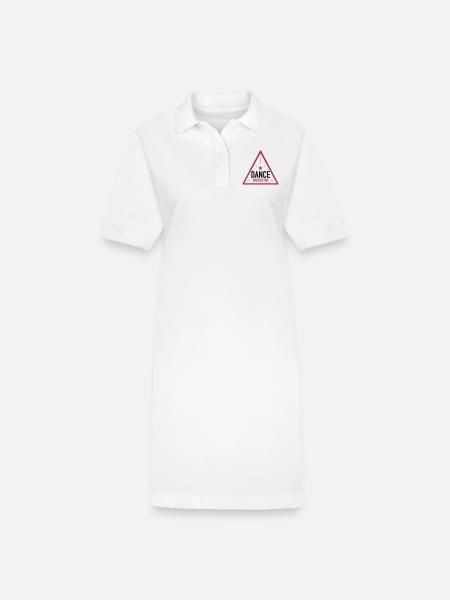 Tanzlehrer - Stanley/Stella Frauen Bio-Polokleid PAIGER - Weiß