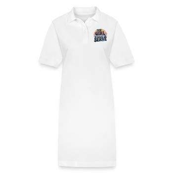 Glaubensreise einer Missionarin - Stanley/Stella Frauen Bio-Polokleid PAIGER - Weiß - Vorne