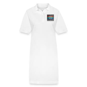 PVM Liebhaber - RetroGameBazar - Stanley/Stella Frauen Bio-Polokleid PAIGER - Weiß - Vorne