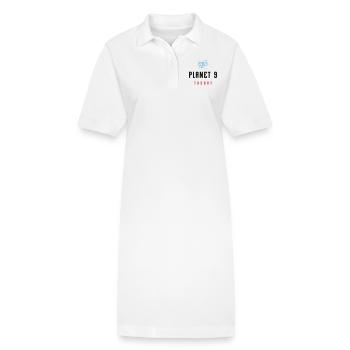 PLANET 9 THEORY / PLANET X - Stanley/Stella Frauen Bio-Polokleid PAIGER - Weiß - Vorne