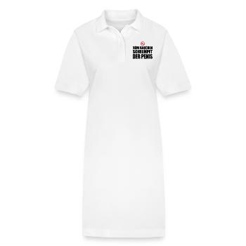 Vom rauchen schrumpft der penis - Stanley/Stella Frauen Bio-Polokleid PAIGER - Weiß - Vorne