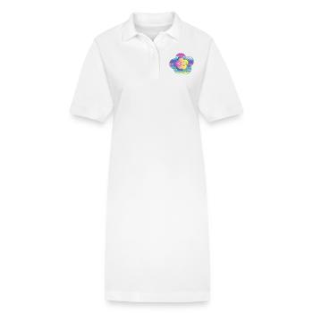 40 JAHRE. 40-JÄHRIGES JUBILÄUM. GEBURTSTAG 40 JAHRE. 40 - Stanley/Stella Frauen Bio-Polokleid PAIGER - Weiß - Vorne