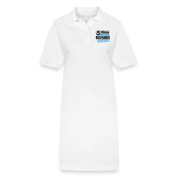 5Sterne Busfahrer - Stanley/Stella Frauen Bio-Polokleid PAIGER - Weiß - Vorne