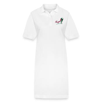 3 scoops of ice cream? Well, exceptionally. by - Stanley/Stella PAIGER Organic Women’s Polo Dress - white - Front