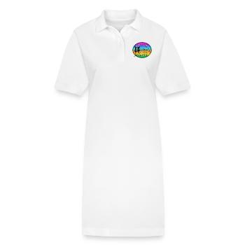 country forever - Robe polo bio PAIGER Stanley/Stella Femme - blanc - Devant