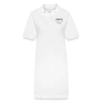 gegen jede krankheit ist ein kraut gewachsen - Stanley/Stella Frauen Bio-Polokleid PAIGER - Weiß - Vorne