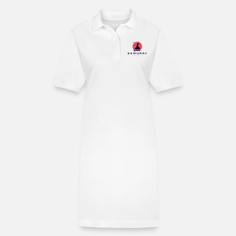 Samurai - Stanley/Stella Frauen Bio-Polokleid PAIGER - Weiß
