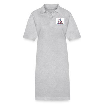 Yoga Exercise - Stanley/Stella PAIGER Organic Women’s Polo Dress - black - Front