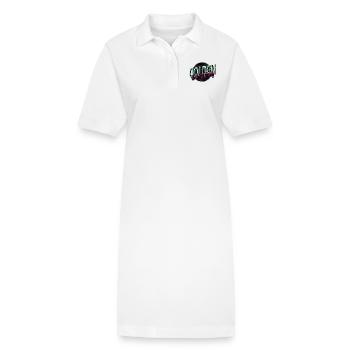 Noël Bach Chien Geek Bday Drôle Dicton - Robe polo bio PAIGER Stanley/Stella Femme - blanc - Devant
