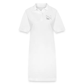 Dashes 1 - Stanley/Stella PAIGER Organic Women’s Polo Dress - white - Front