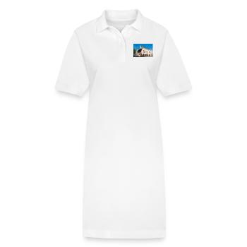 The Imperial Palace of Goslar (Kaiserpfalz) Goslar - Stanley/Stella PAIGER Organic Women’s Polo Dress - white - Front