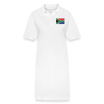 Afrique du Sud - Stanley/Stella Frauen Bio-Polokleid PAIGER - Weiß - Vorne