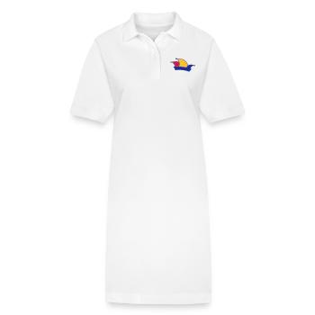 Karneval - Stanley/Stella Frauen Bio-Polokleid PAIGER - Weiß - Vorne