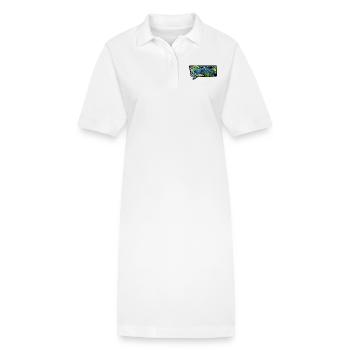 Bulle GTR - Robe polo bio PAIGER Stanley/Stella Femme - blanc - Devant