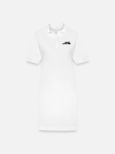 Lüneburg Skyline - Stanley/Stella Frauen Bio-Polokleid PAIGER - Weiß