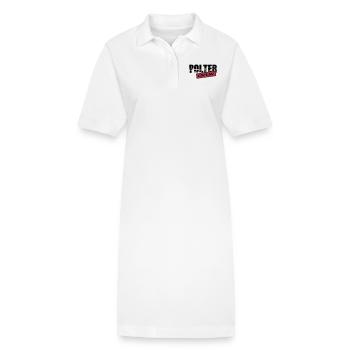poltercrew - Robe polo bio PAIGER Stanley/Stella Femme - blanc - Devant