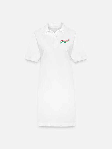 Hungary - Stanley/Stella Frauen Bio-Polokleid PAIGER - Weiß