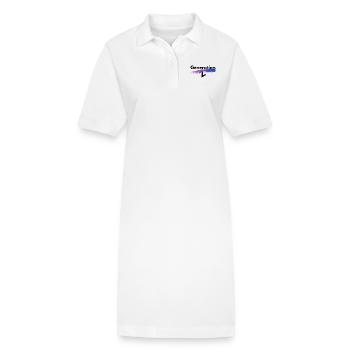 Generation Z - Stanley/Stella Frauen Bio-Polokleid PAIGER - Weiß - Vorne