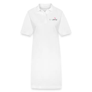 [Parapente] - Robe polo bio PAIGER Stanley/Stella Femme - blanc - Devant