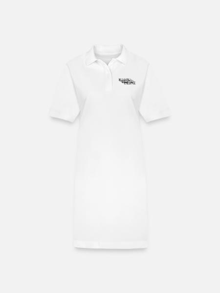 Frisch / Fresh - Stanley/Stella Frauen Bio-Polokleid PAIGER - Weiß