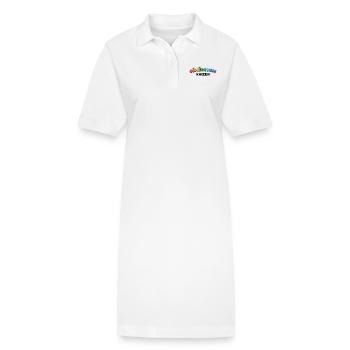 GENERATION KAIZEN BLACK - Stanley/Stella PAIGER Organic Women’s Polo Dress - white - Front