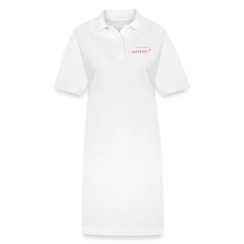 Evolution - Stanley/Stella Frauen Bio-Polokleid PAIGER - Weiß - Vorne