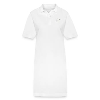 paix - Robe polo bio PAIGER Stanley/Stella Femme - blanc - Devant