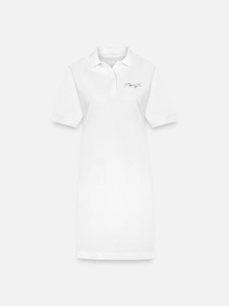 Michelangelo - Stanley/Stella Frauen Bio-Polokleid PAIGER - Weiß