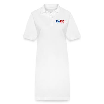 Paris - Stanley/Stella Frauen Bio-Polokleid PAIGER - Weiß - Vorne