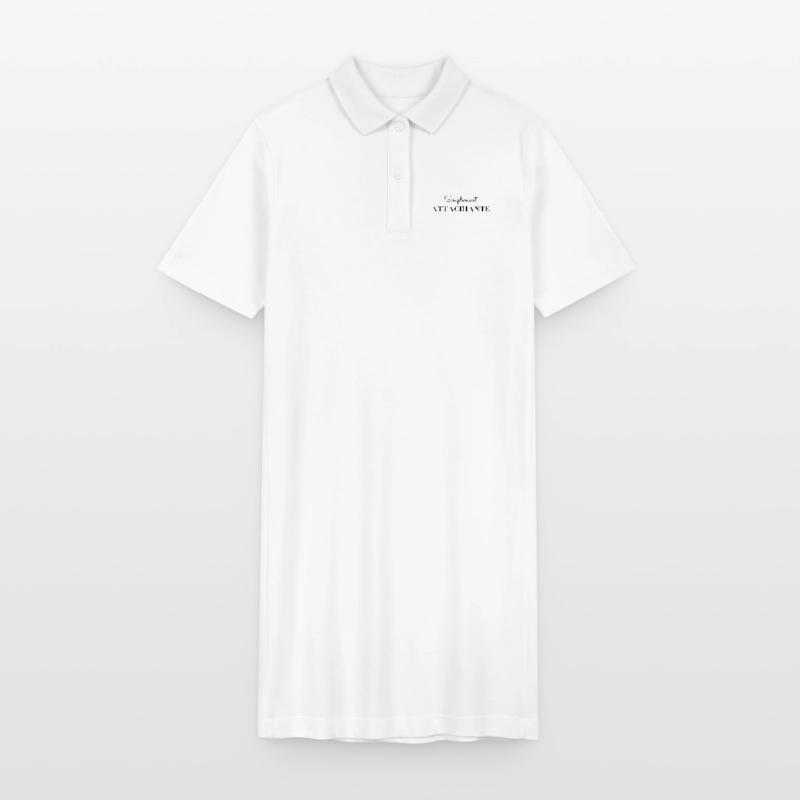Simplement attachiante Robe polo bio PAIGER Stanley/Stella Femme