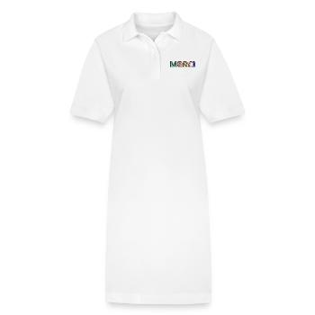 Vielen Dank - Stanley/Stella Frauen Bio-Polokleid PAIGER - Weiß - Vorne