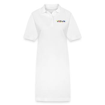 Vegan - Stanley/Stella Frauen Bio-Polokleid PAIGER - Weiß - Vorne