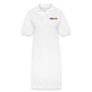 Groom - Stanley/Stella PAIGER Organic Women’s Polo Dress - white - Front