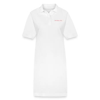 Liebe Deine Stadt red - Stanley/Stella Frauen Bio-Polokleid PAIGER - Weiß - Vorne