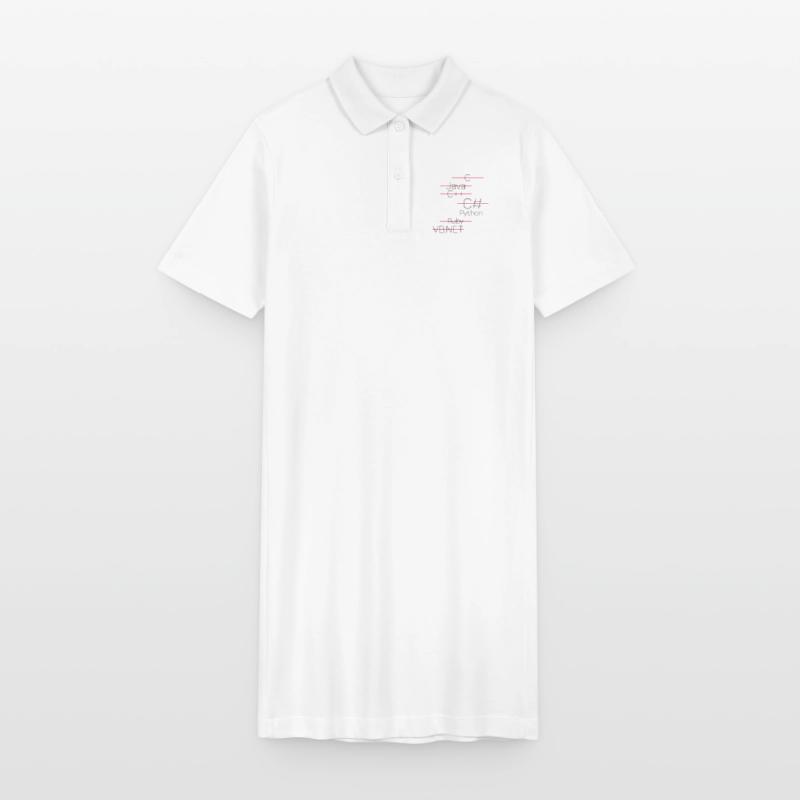 PYTHON CODING / LANGAGE DE PROGRAMMATION Robe polo bio PAIGER Stanley/Stella Femme