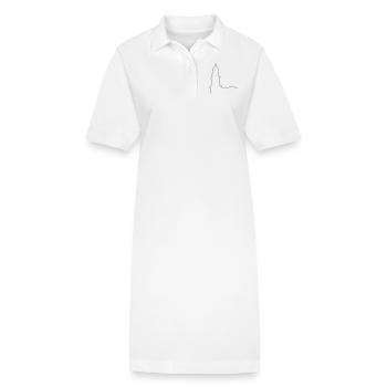 Hamburg Michel - Stanley/Stella Frauen Bio-Polokleid PAIGER - Weiß - Vorne