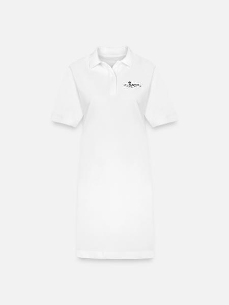 RAPTOR - Stanley/Stella Frauen Bio-Polokleid PAIGER - Weiß