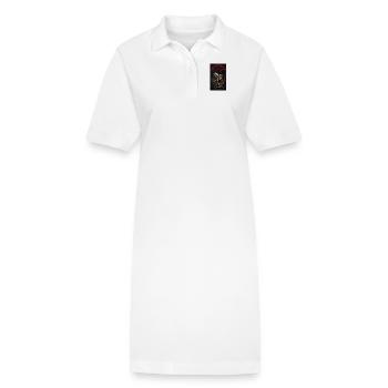 Painful love beyond life - Stanley/Stella PAIGER Organic Women’s Polo Dress - white - Front