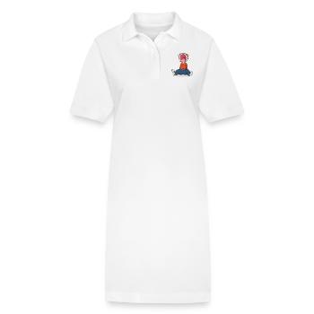 Dein Kind - Stanley/Stella Frauen Bio-Polokleid PAIGER - Weiß - Vorne