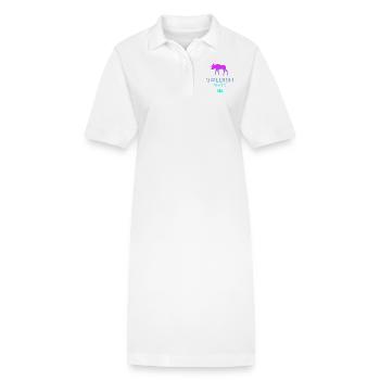 Schweden, Schweden, Skandinavien, Skandinavien, Wikinger, Europa - Stanley/Stella Frauen Bio-Polokleid PAIGER - Weiß - Vorne