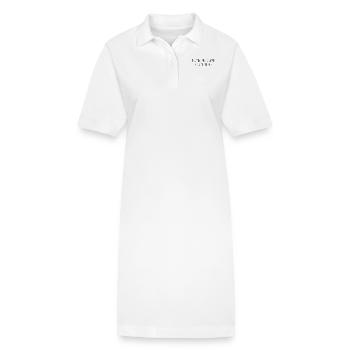 Foutez moi le camp - Robe polo bio PAIGER Stanley/Stella Femme - blanc - Devant