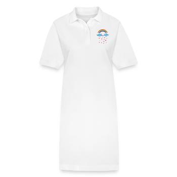 Being in love - homosexuality - peace - Stanley/Stella PAIGER Organic Women’s Polo Dress - white - Front