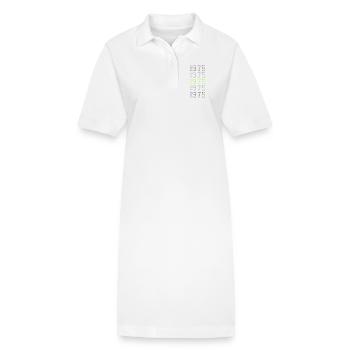 Style 1975 - Stanley/Stella Frauen Bio-Polokleid PAIGER - Weiß - Vorne