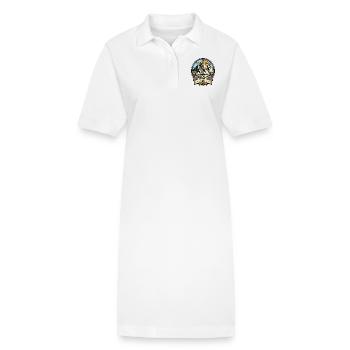 Après-ski - Robe polo bio PAIGER Stanley/Stella Femme - blanc - Devant