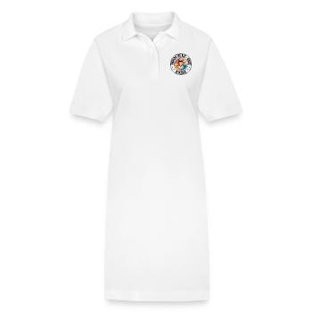 Rudolph - Robe polo bio PAIGER Stanley/Stella Femme - blanc - Devant